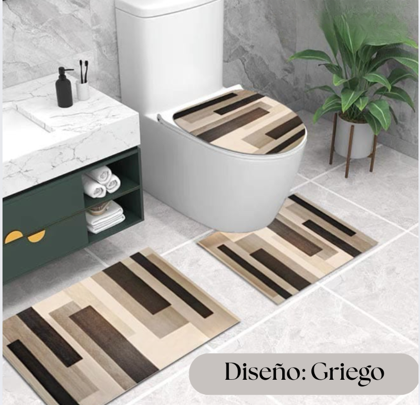 Set Premium 3 Piezas de Baño