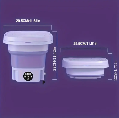 Mini Lavadora Con Centrifugadora