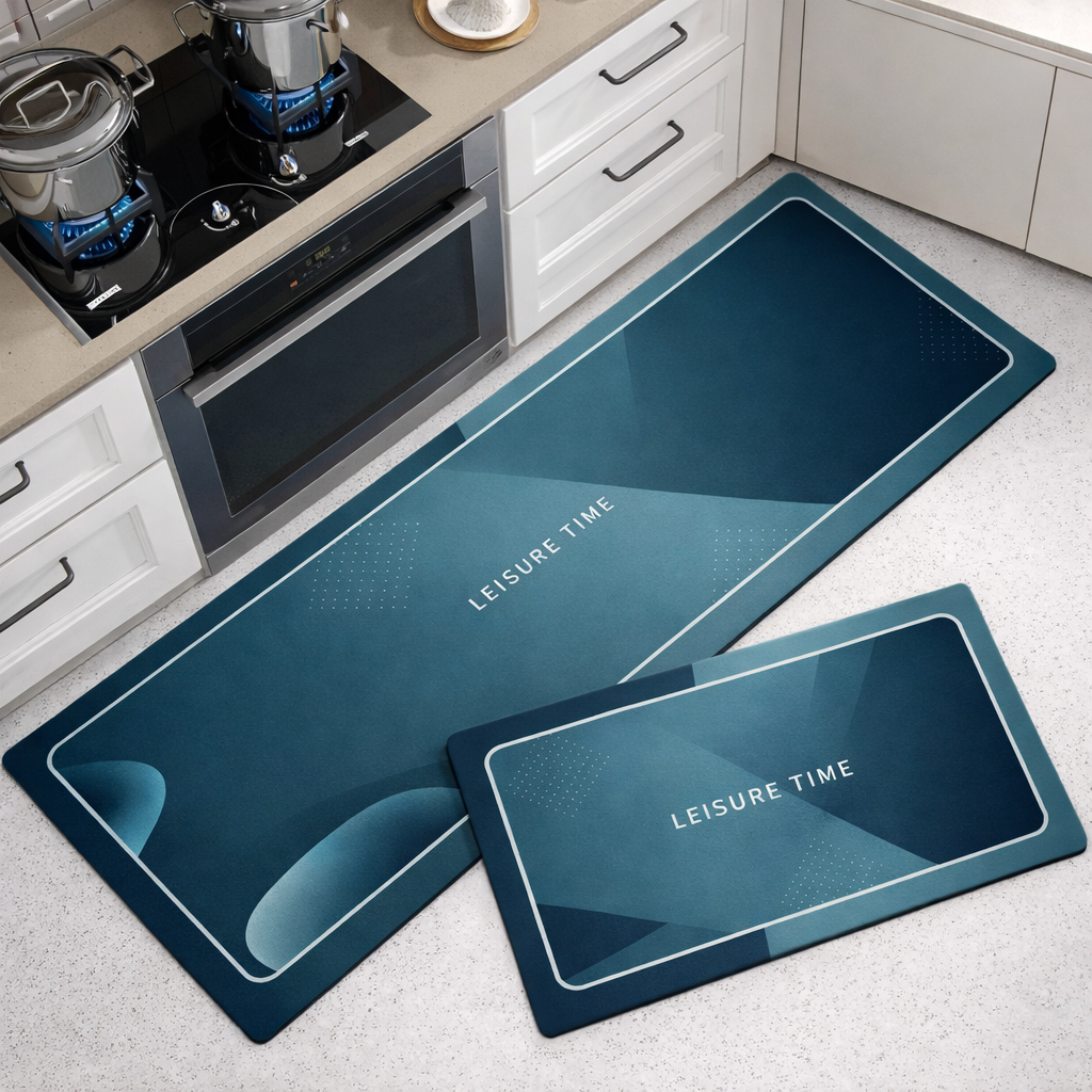 Set 2 Alfombras Antideslizantes y Absorbentes – 40x60 y 40x120 cm