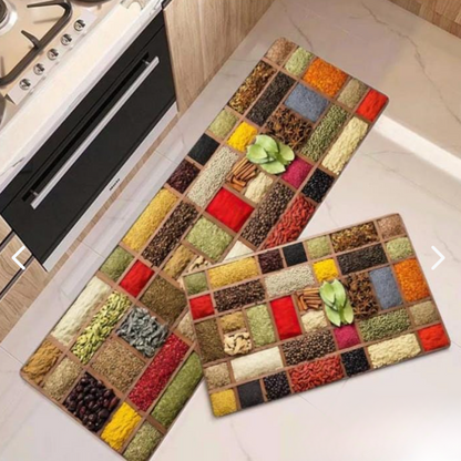 Set Alfombras para Cocina Antideslizantes