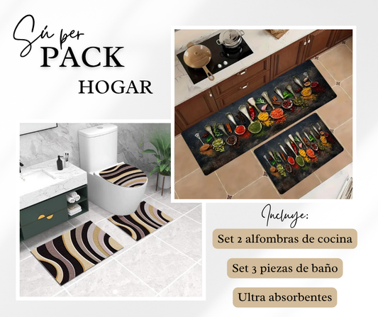 SÚPER PACK HOGAR — ¡ÚLTIMOS DÍAS EN OFERTA!