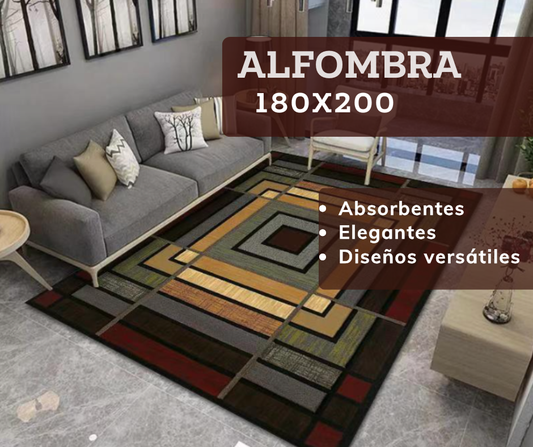 Alfombra Moderna de Lujo - 180*200