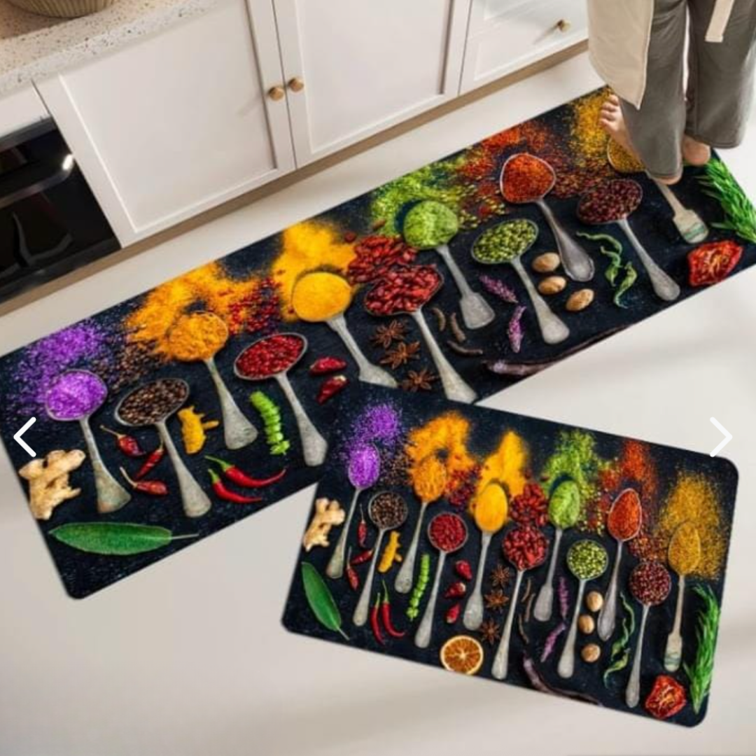 Set Alfombras para Cocina Antideslizantes