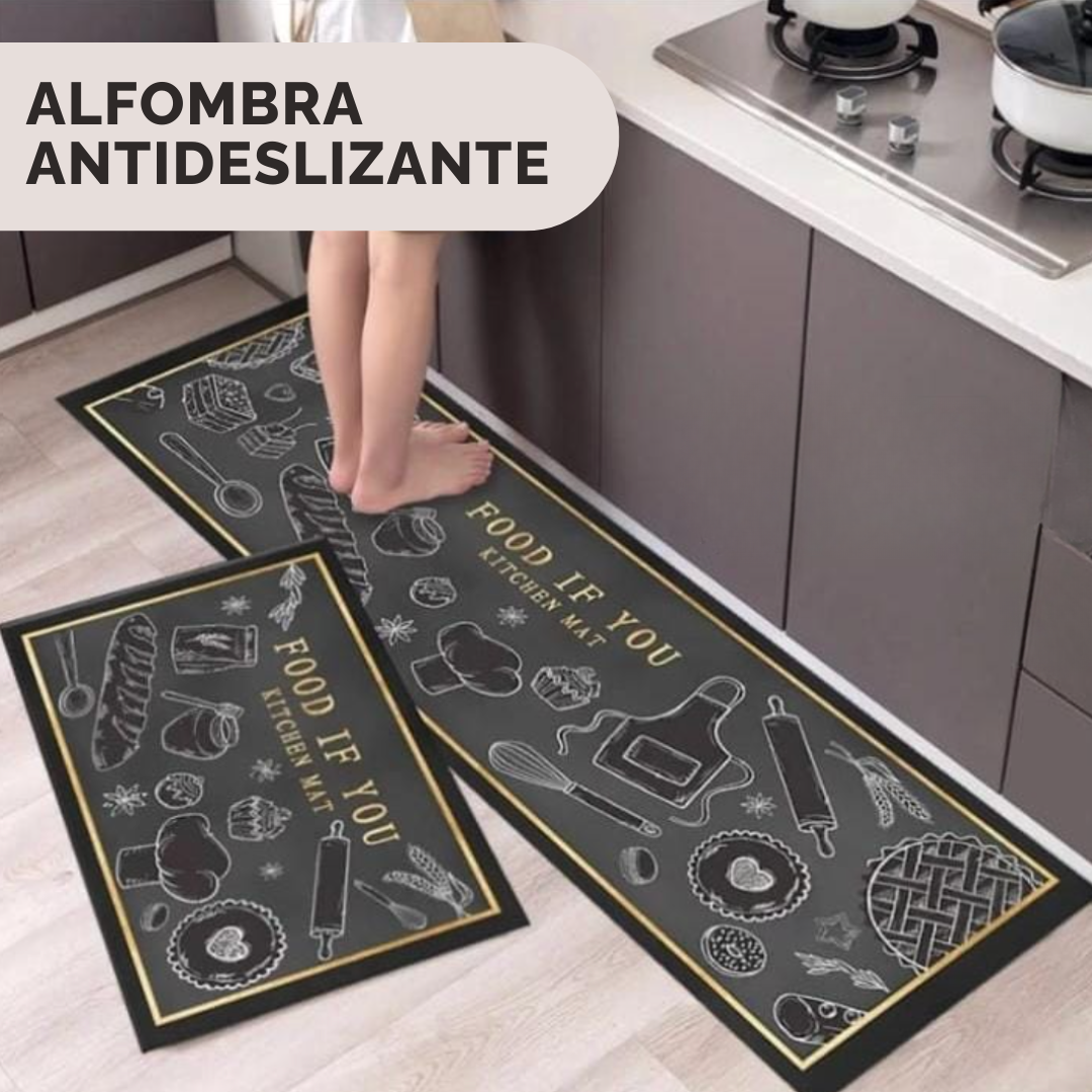 Set Alfombras para Cocina Antideslizantes