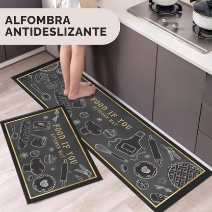 Set Alfombras para Cocina Antideslizantes