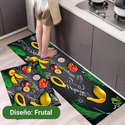 Set Alfombras para Cocina Antideslizantes