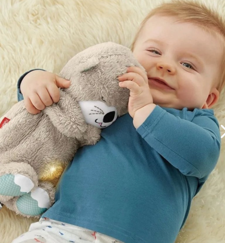 Nutria Peluche de Apego Respira bebe