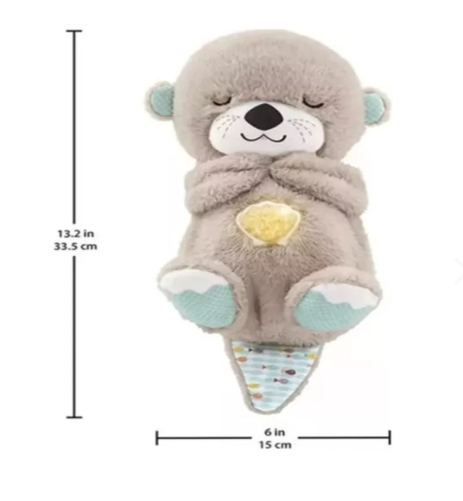 Nutria Peluche de Apego Respira bebe