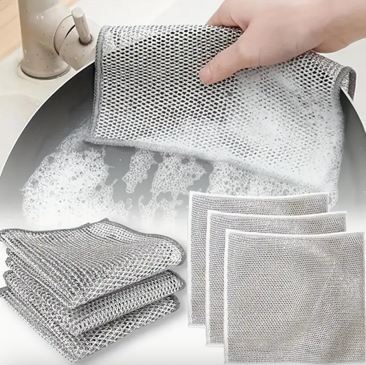 🔥SÚPER OFERTA PACK 10 PAÑOS ALUMINIO — LIMPIEZA SIN RAYONES