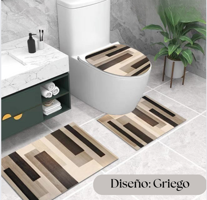 Set Premium 3 Piezas de Baño