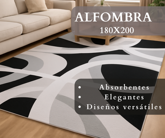 Alfombra Moderna de Lujo - 180*200