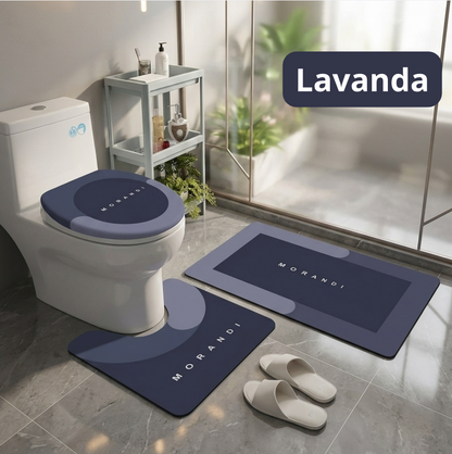 Set de baño secado rápido y absorbente agua