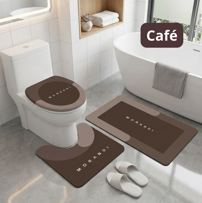 Set de baño secado rápido y absorbente agua