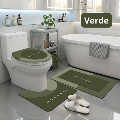 Set de baño secado rápido y absorbente agua