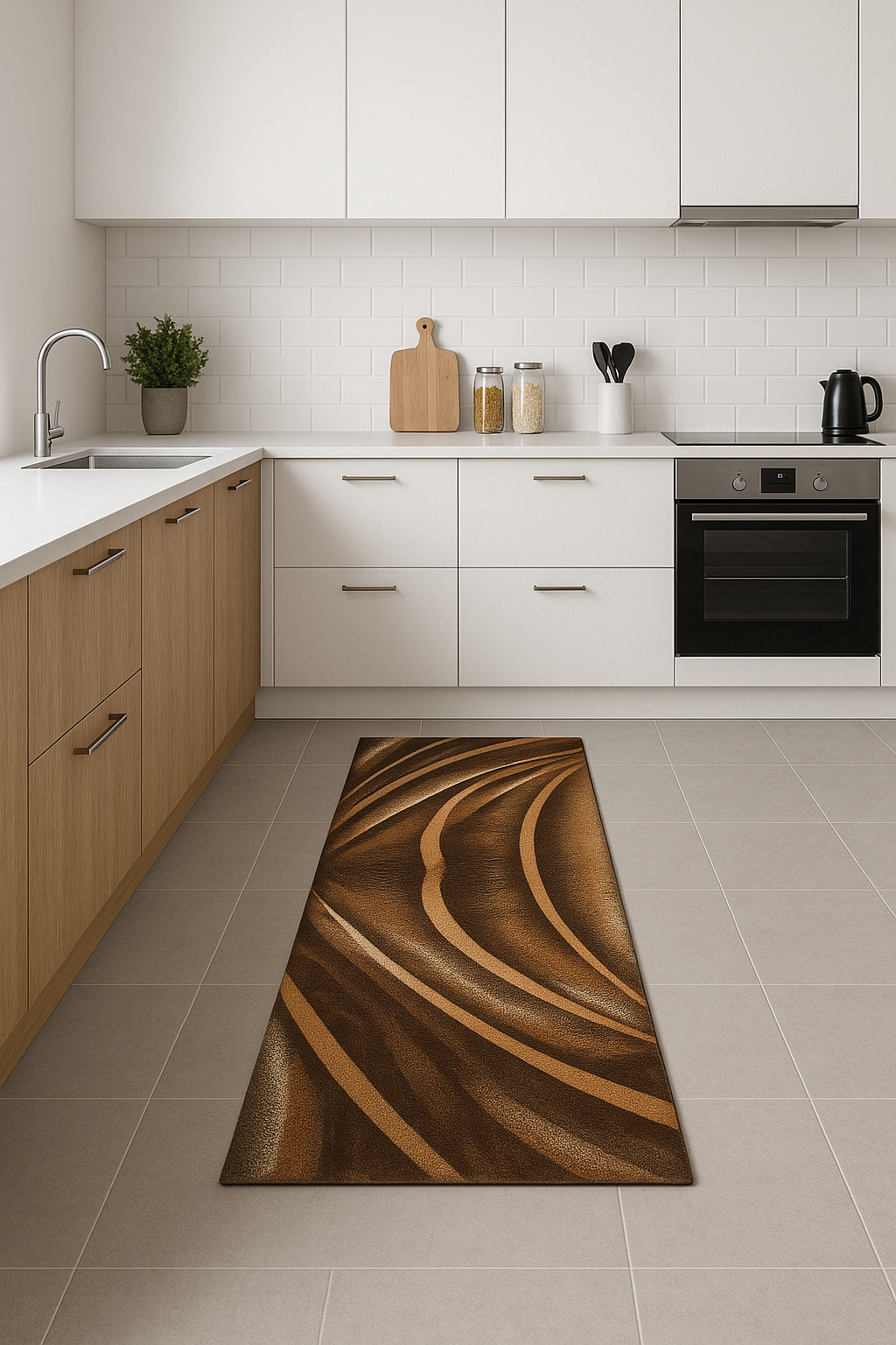 ALFOMBRA LARGA DE COCINA — ANTIDESLIZANTE 50x150