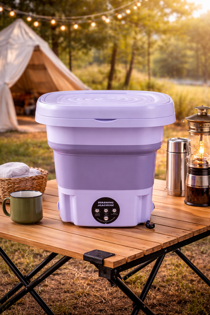 Mini Lavadora Con Centrifuga - 8 Litros