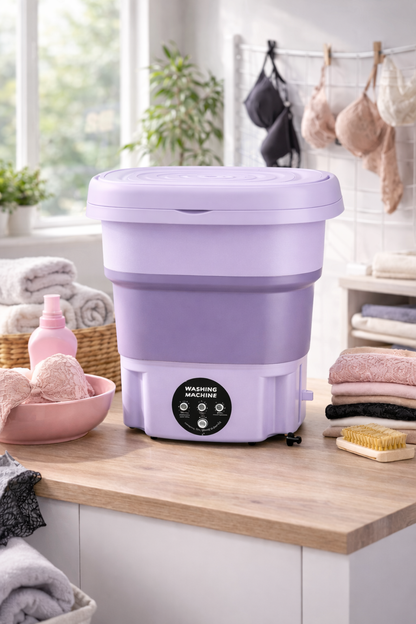 Mini Lavadora Con Centrifuga - 8 Litros