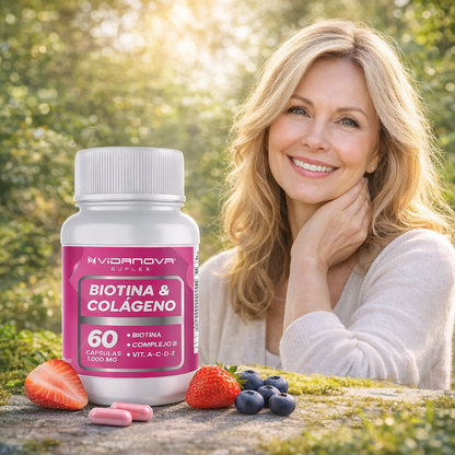 Biotina + Colágeno - Vidanova® Suples
