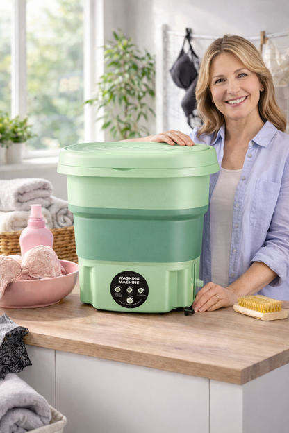 Mini Lavadora Con Centrifuga - 8 Litros