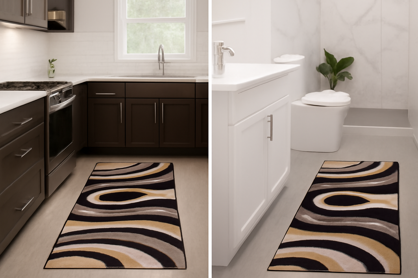 ALFOMBRA LARGA DE COCINA — ANTIDESLIZANTE 50x150