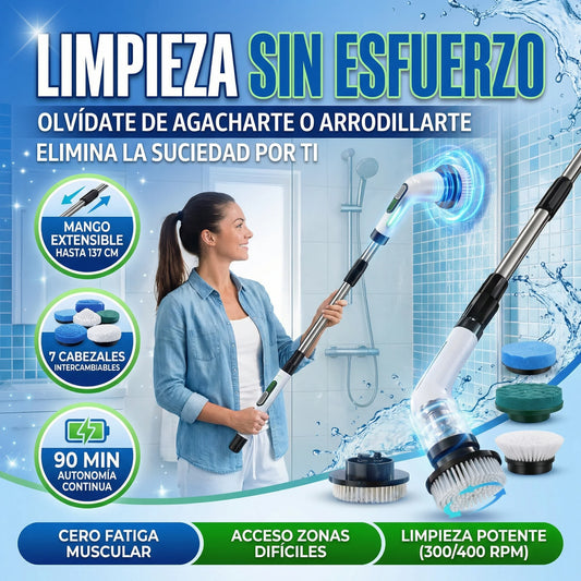 Cepillo De Limpieza Electrico 7 En 1